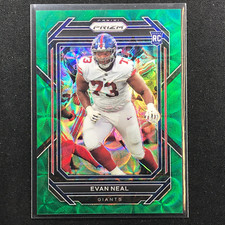 2022 Prizm Evan Neal Rookie Green Scope 63/75