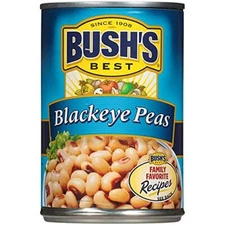 Bush's Best Baked Beans, Blackeye Peas, 15.8 OZ (Pack of 6)