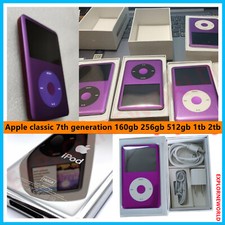 NEW Apple iPod Classic 7th Generation 256GB 512GB 1TB 2TB MP3 Sealed Box Purple
