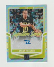 2024-25 Donruss Jason Preston Auto Utah Jazz *BCGUYS*