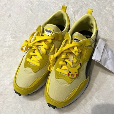 PUMA x POKEMON Collaboration 2022 Sneakers Pikachu Rider 27.5cm US 9.5