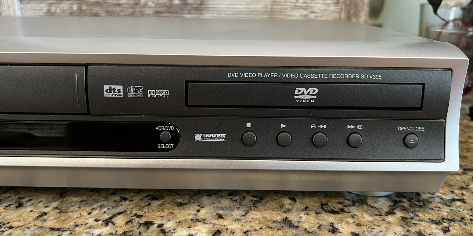 Toshiba DVD Video Player Video Cassette Recorder SDV395 Tested eBay