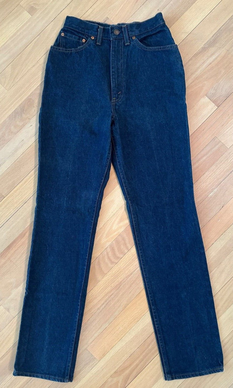 Vintage Levi’s Jeans Womens 25 x 33 Red Tab 26505-0214 High Rise Made in USA