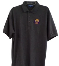 Louisiana LSU Tigers NCAA 1972-1979 Retro Logo Mens Polo XS-6XL, LT-4XLT New