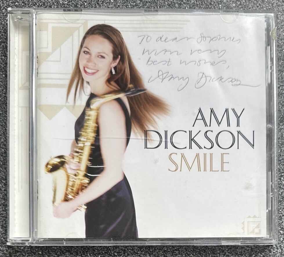 Amy Dickson- Smile CD Signed EB03