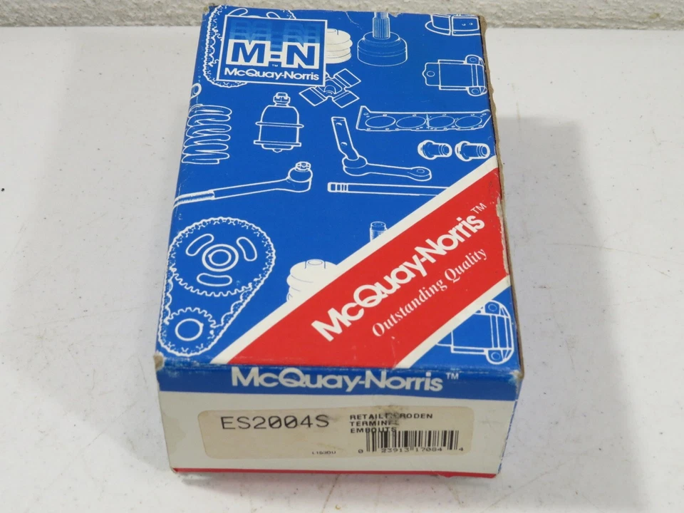 Par de mangas de ajuste McQuay Norris ES2004S Tie Rod 67-73 Cougar 65-73 Mustang Foto 4 de 4
