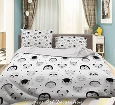 3D Animal Pattern Kids Quilt Cover Set Duvet Cover Bedding Pillowcases