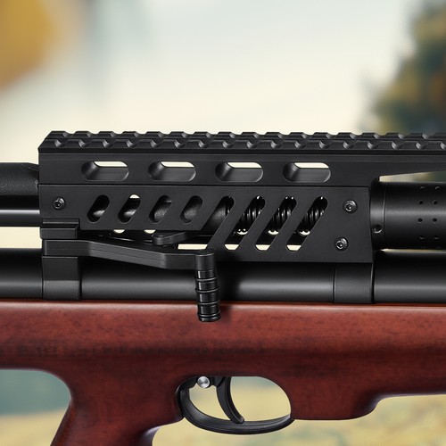Compact Pellet Rifle PINTY NEW PCP Pellet Gun 800 FPS Air Rifle .22 Caliber 9 Pellet Air ...