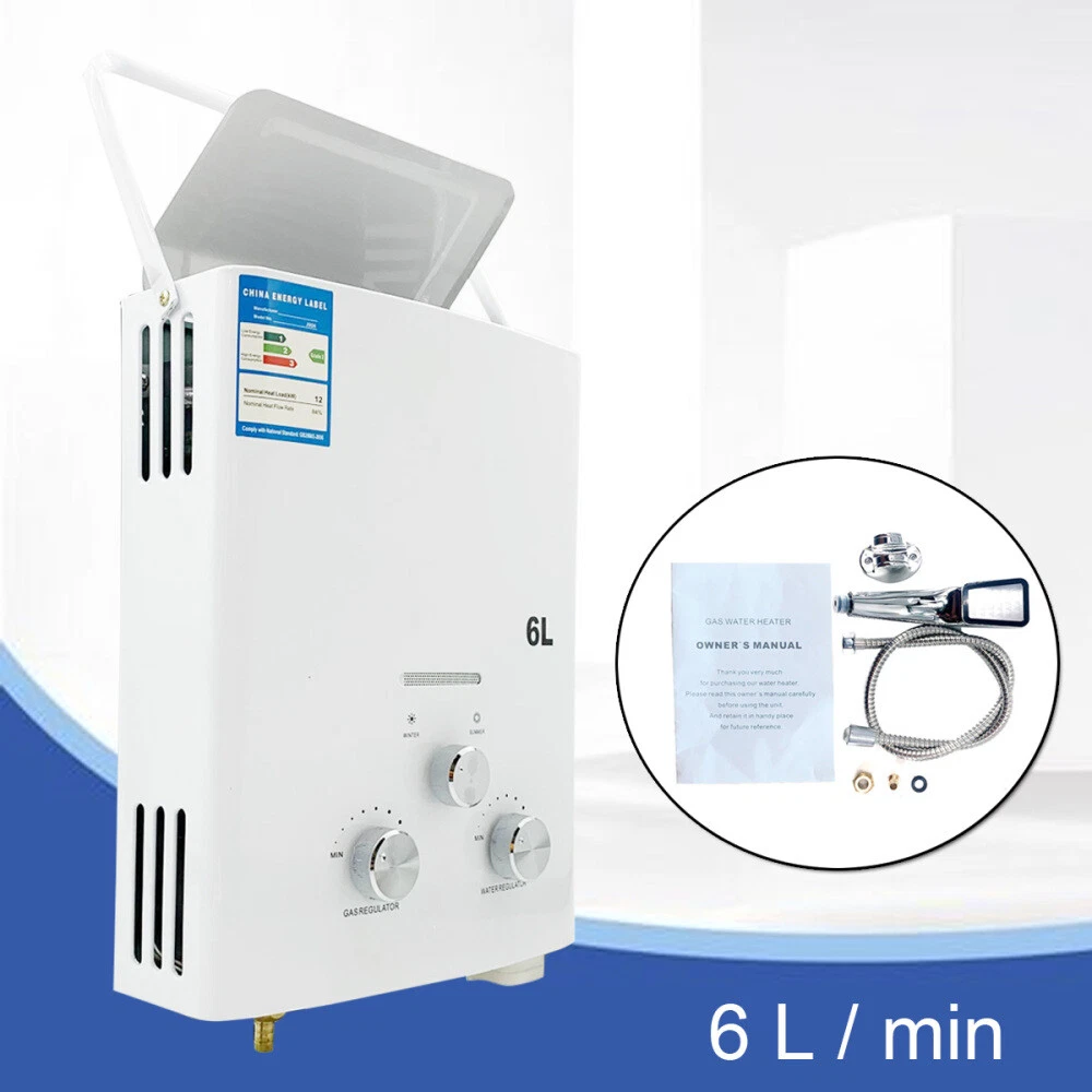 12KW Hot Water Heater LPG Propane Gas Tankless Instant Water Boiler w/Shower  6L | eBay