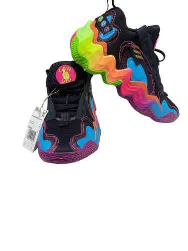 Adidas Exhibit B Candace Parker Women Sz 8.5 Basketball Shoes GZ9565 Multi Color - Picture 1 of 10