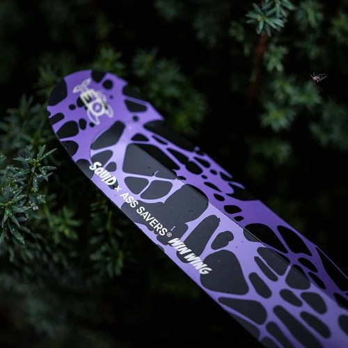 Ass Saver Win Wing 2 Gravel Rear Mudguard with Wishbone Mount - Squid - Picture 4 of 11
