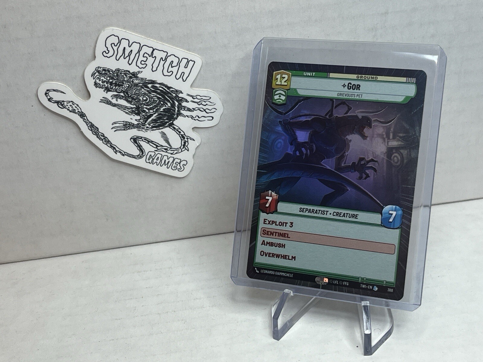 TWI 388 - Gor - Hyperspace FOIL Legendary - Star Wars Unlimited Twilight