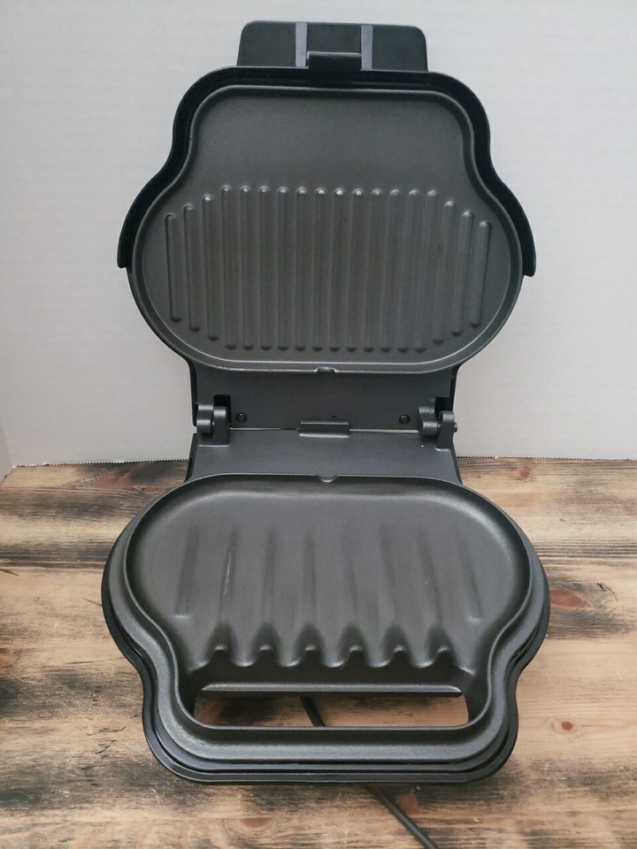 Foreman Lean Mean Fat Grilling Machine GR8 BLK Black Clean! eBay