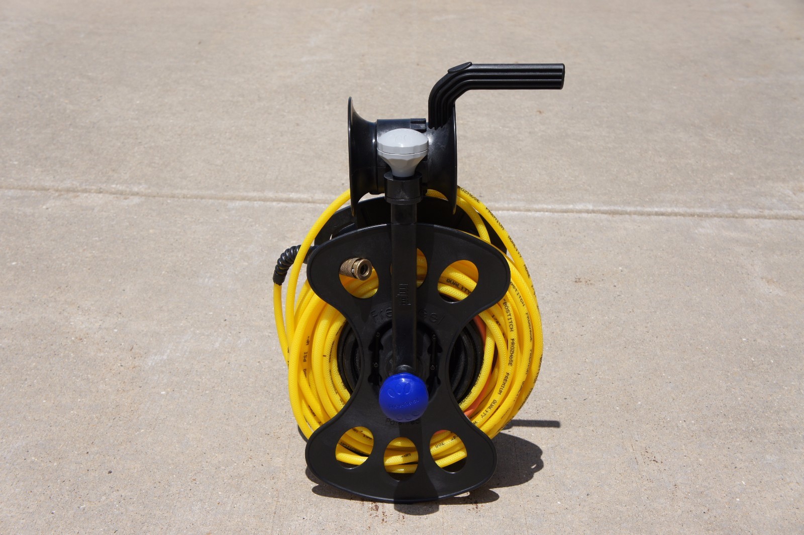 100 ft Heavy Duty Electric Extension Cord Storage Reel Air Hose Reel Organizer