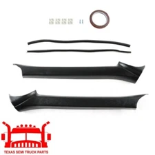 Interior A-Pillar Post Moldings Trim Panels Left Right For 82-92 Camaro Firebird