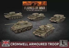 Britain - Cromwell Armoured Troop: Battlefront Miniatures Flames of War