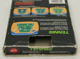 Tennis (NES) Complete In Box CIB - Not Mint