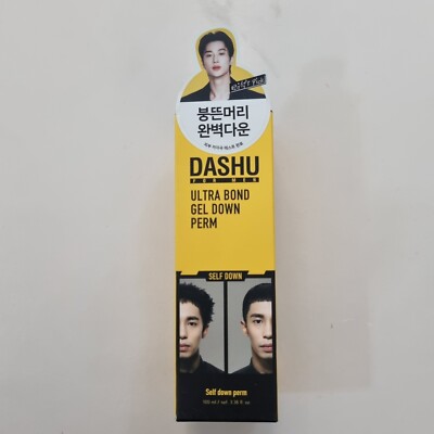 Dashu for Men Premium Ultra Bond Gel Down Perm 100ml Side Hair Down Styling