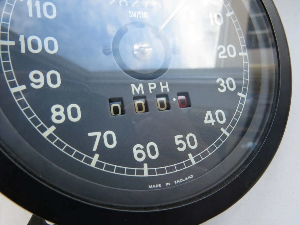 Оригинальный спидометр Bentley S2 1959-1961 годов выпуска (120 миль/ч) - Изображение 4 из 4