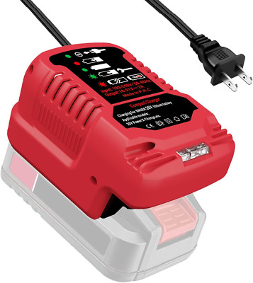1701C-B 20V Battery Charger for Bauer 20V Hyper.Max Lithium Ion Battery Compact 