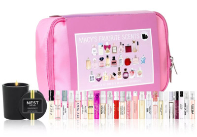 27 Pc Luxury Fragrance Sampler Set For Her + Pink Pouch, NIB | eBay