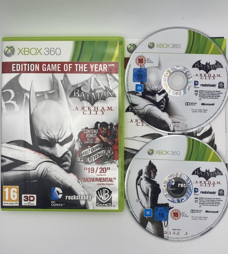 Jeu Xbox 360 Batman Arkham City - Version Boîte Complète - Bon état