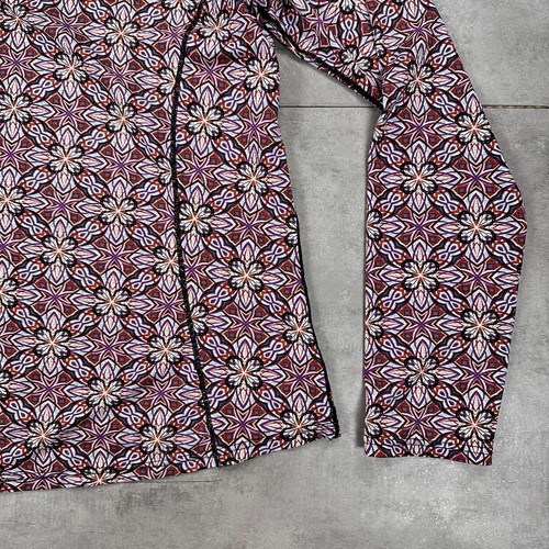 KERRITS Warm Up Jacket Pullover Sz XL Polyester 1/4 Zip equestrian Geometric - Picture 12 of 17