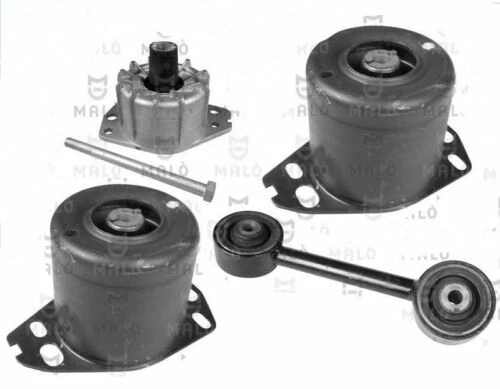 4 SUPPORTI MOTORE MALO' ANTERIORI + POSTERIORI ALFA ROMEO 147 156 1.9 JTD JTDM - Immagine 2 di 2