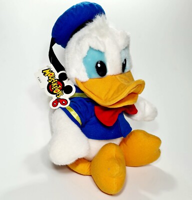 Vintage Disney Store 13'' Mouseketoy Donald Duck New! Plush/Entenhausen