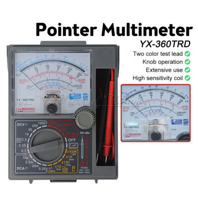 YX-360TRD Digital Multimeter AC DC Voltmeter Ammeter Ohmmeter Volt Tester Meter-