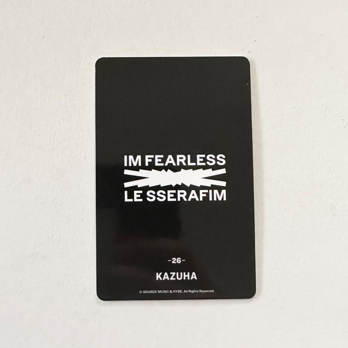 LE SSERAFIM] FEARLESS / Japan 1st Single Weverse shop Japan random