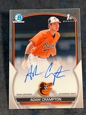2023 Bowman Chrome 1st PROSPECT ROOKIE AUTO Adam Crampton, ITEM 4