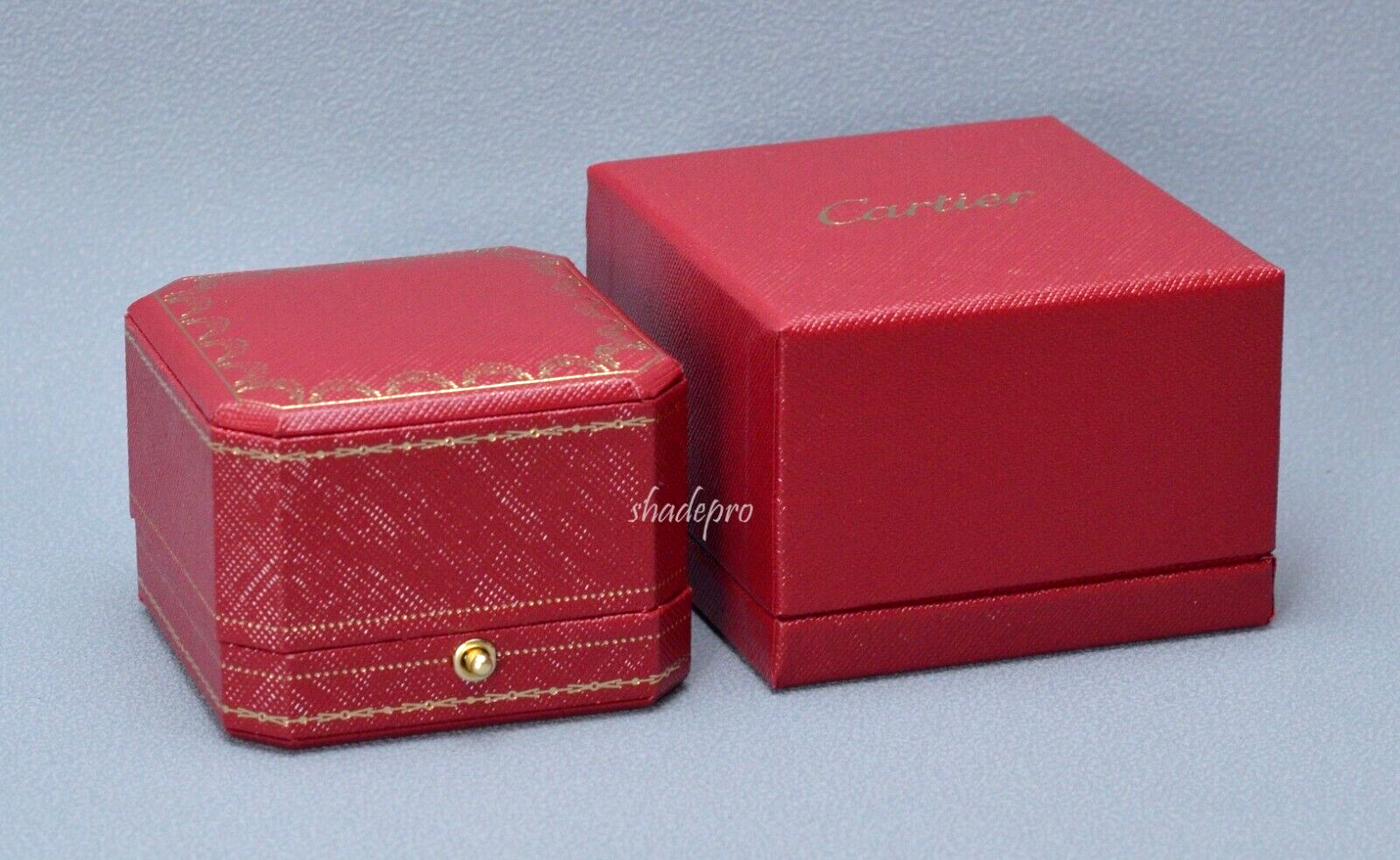 Cartier Engagement Ring Box Case Jewelry Box Case-image