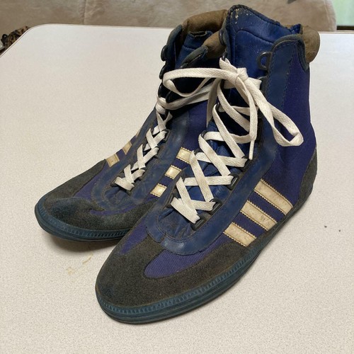 Vintage Adidas Wrestling Shoes High Cut 