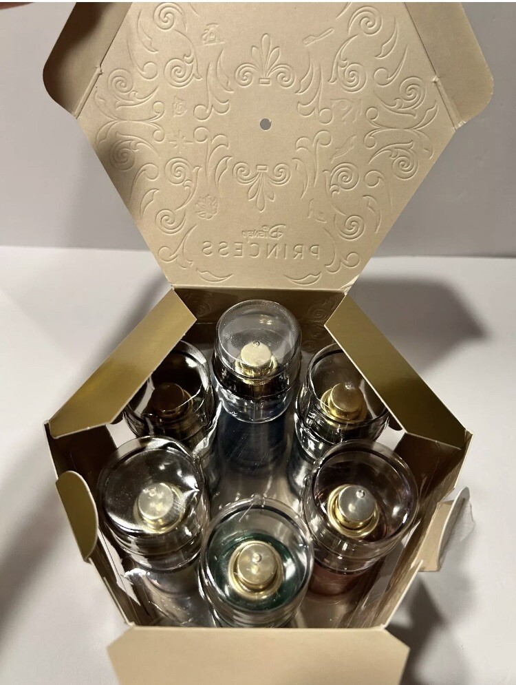 NEW 6 Pc. Disney Princess Fine Fragrance Mist Travel Gift Set Bath