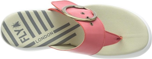 SANDALI FLY LONDON DAFI938FLY LAMPONE ZEPPA UK 8 EUR 41 USA 10 NUOVI CON SCATOLA PREZZO AL PUBBLICO £ 95 - Foto 15 di 16