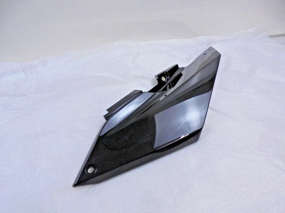 Yamaha WR125R WR125X Genuine Black Rear Left  Side Cover 5 New OEM 22BF171E00 - Image 3 of 4