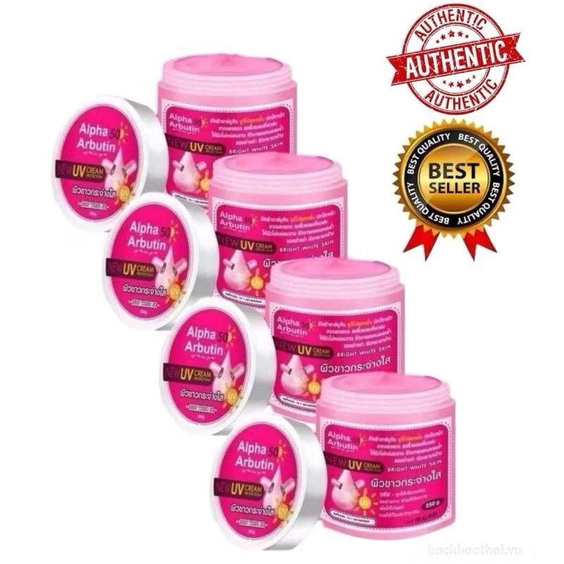 2 x 250 g Original ALPHA ARBUTIN Crema Blanqueadora Corporal FPS50++ Protección UV Foto 4 de 4