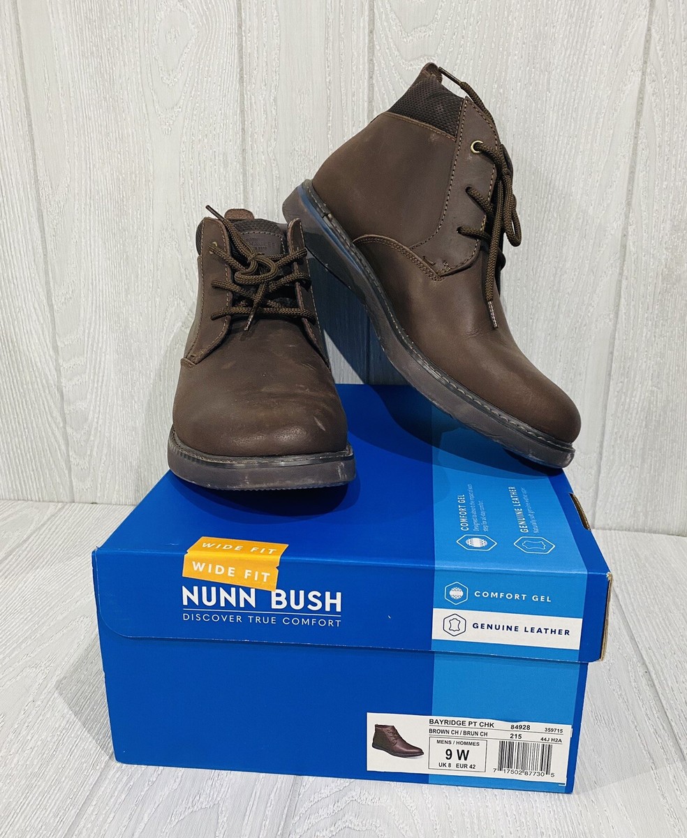 Nunn Bush Bayridge Chukka Boot Brown Leather 84928-215 Size  display picture 3