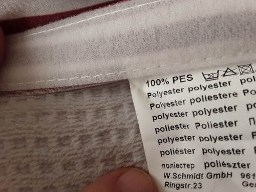 2er Pack Flächenvorhang - weiß - Kreise - 60x245 cm - Bild 5 von 7