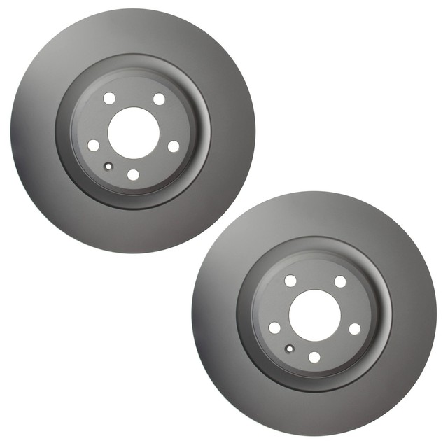 Pair Set of Left & Right Front Ate 345mm Vented Disc Brake Rotors for