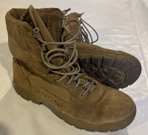 Thorogood Army Air Force Steel Toe Safety Combat Boots Men’s 10 Coyote Brown - Bild 2 von 8