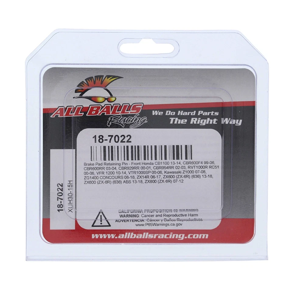 All Balls Front Caliper Bolt Kit 18-7022 For Honda CBR 600 F4 99-06 Foto 4 de 4