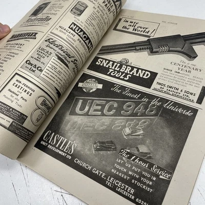 ORIGINAL VINTAGE Junk Magazine Motor Autocar Car 1948 Advert Clippings Morris - image 1 of 4
