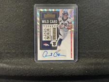 2020 Contenders Rookie Ticket Wild Card Albert Okwuegbunam #191 Auto Variation. rookie card picture