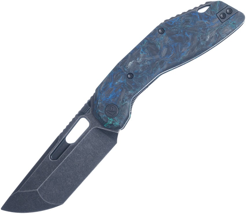 Ketuo Yakuza Linerlock GRN/SW Green Carbon Fiber Folding 154CM Knife M0102