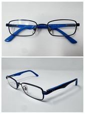 Ray-Ban RB1027 4000 Junior Blue Metal Eyeglass Frames 45-16-125 Authentic