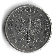 2012 Poland 10 Groszy World Coin - Y# 279 (a)