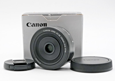 Works Perfectly【Mint in Box】Canon EF-M 22mm f/2 STM Lens EOS M EF-M Mount