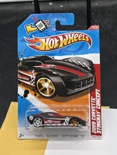 Hot Wheels 2012 Thrill Racers 2009 Corvette Stingray Concept 196/247